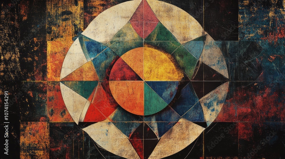 Fototapeta premium Geometric shape featuring twelve faces commonly used in mathematical and artistic contexts