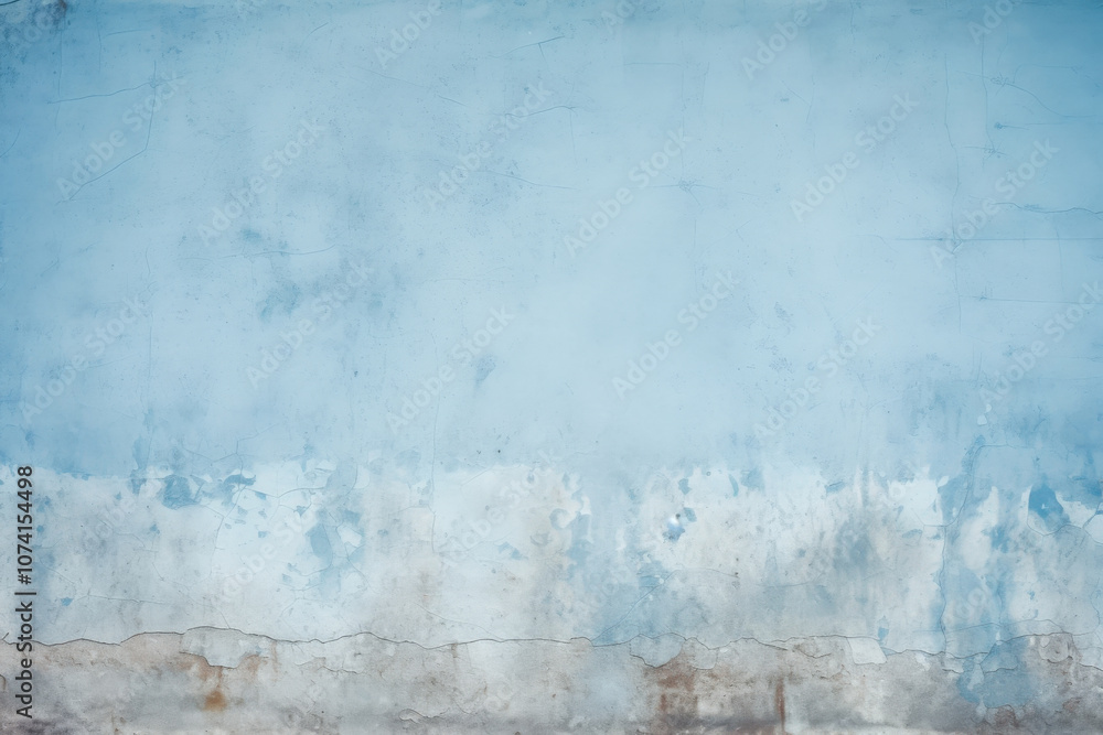 Obraz premium 青い壁