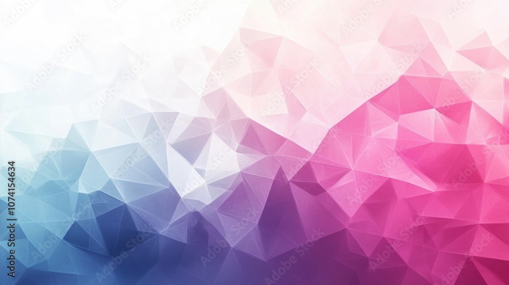 Obraz premium Abstract multicolored geometric polygonal background