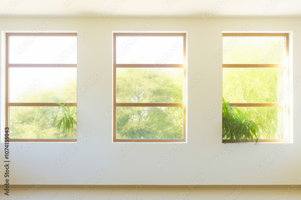 Fototapeta premium 窓のある部屋