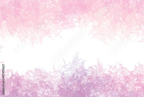 和紙　ピンク　春　背景