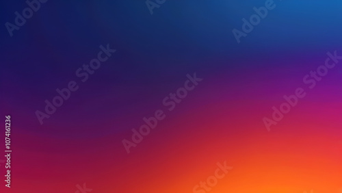 Blue and Orange Background, Gradient Abstract Background, Full color abstract background