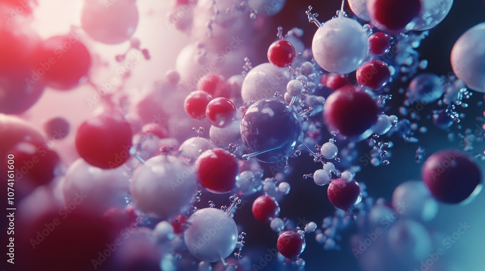 Molecular structure backdrop showcasing scientific and technological themes Molecular structure backdrop showcasing scientific and technological themes
