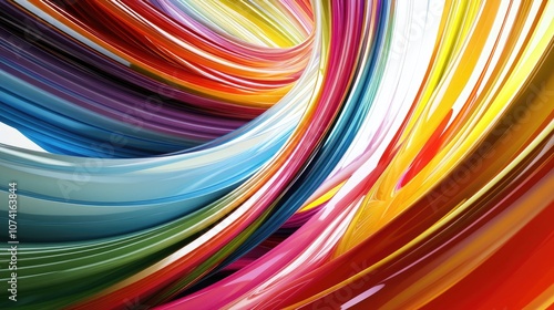 Colorful abstract lines