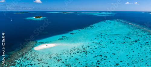 Sandbank experience with picnic in Gaafu Dhaalu Atoll Maguhdhuvaa Island, Maldives photo