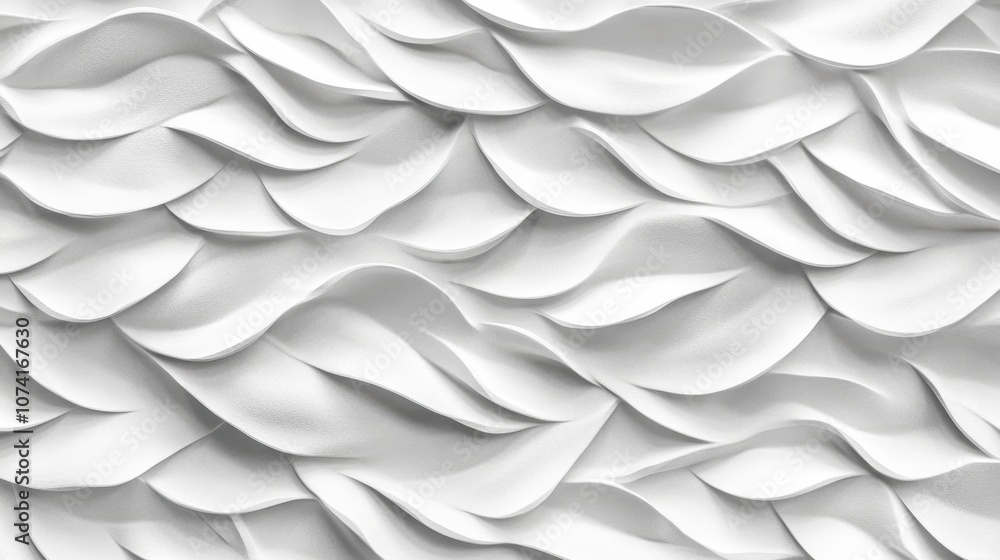 Raised rectangular patterns on a white background, creating an abstract yet minimalist design Raised rectangular patterns on a white background, creating an abstract yet minimalist design