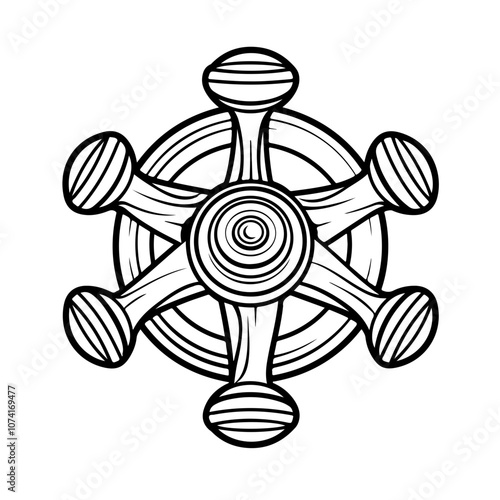 Spinner Toy Vector Logo
