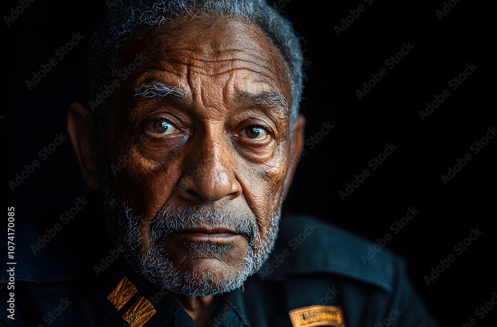 A powerful portrait of an elderly U.S. Army general standing with arms crossed, exuding strength, honor, and dedication in military uniform, symbolizing leadership, patriotism, and decades of service A powerful portrait of an elderly U.S. Army general standing with arms crossed, exuding strength, honor, and dedication in military uniform, symbolizing leadership, patriotism, and decades of service