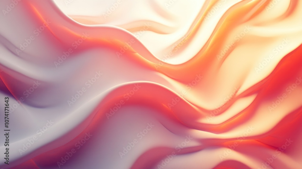 Obraz premium Abstract background in 3D cartoon rendering