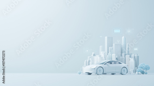 Future of Mobility: A sleek...