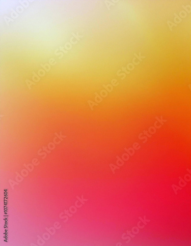 Abstract Gradient Background with Yellow, Orange