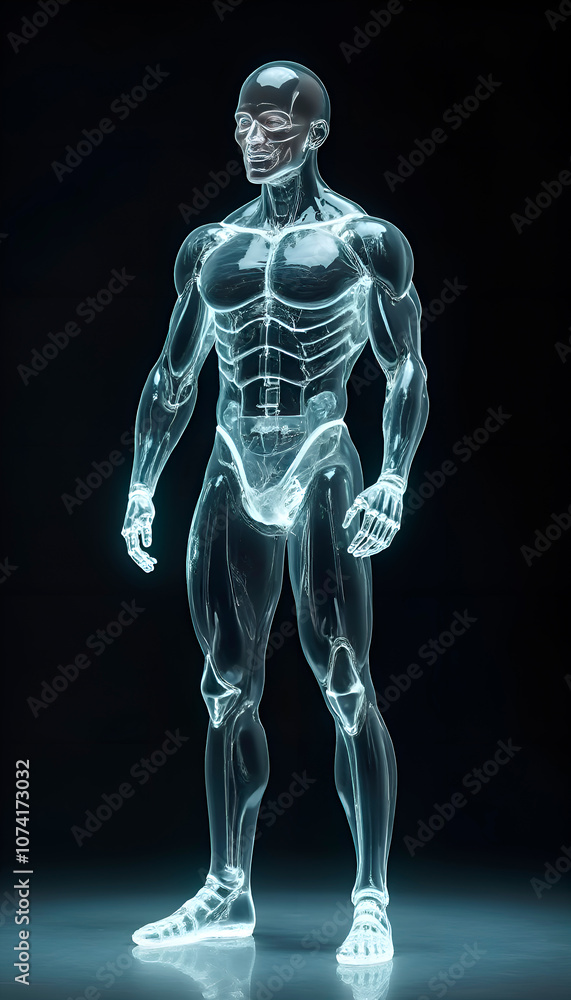 3d rendered illustration of a body 3d rendered illustration of a body