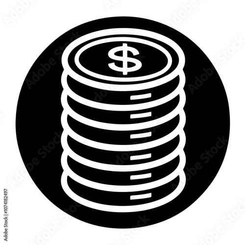 Stacks Of Cash Vector Logo