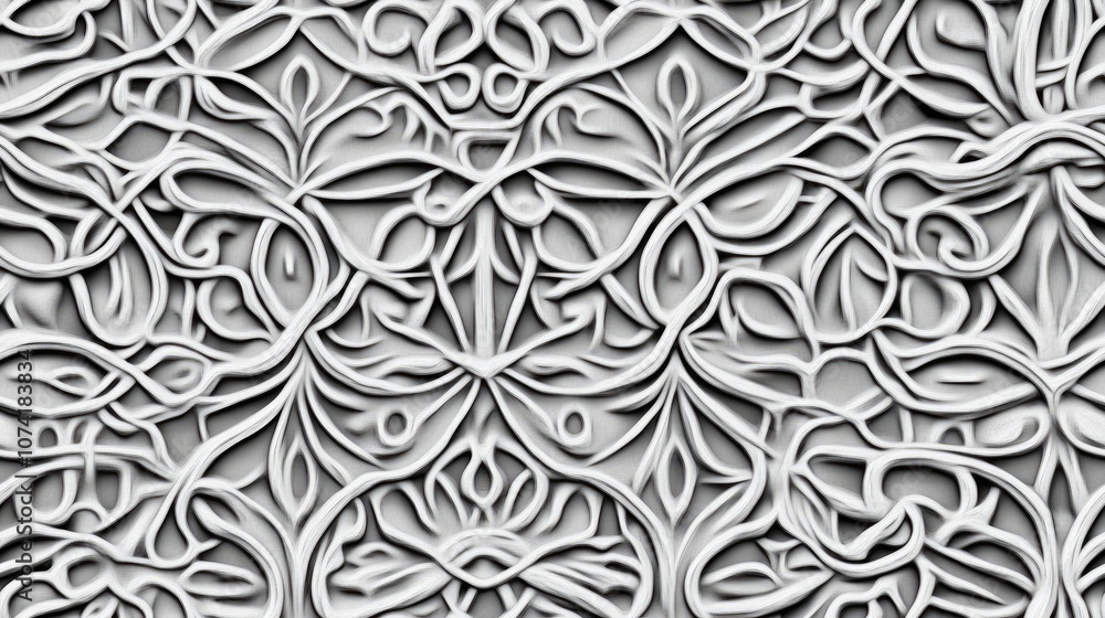 Seamless texture pattern featuring intricate designs ideal for background decoration and textile applications Seamless texture pattern featuring intricate designs ideal for background decoration and textile applications