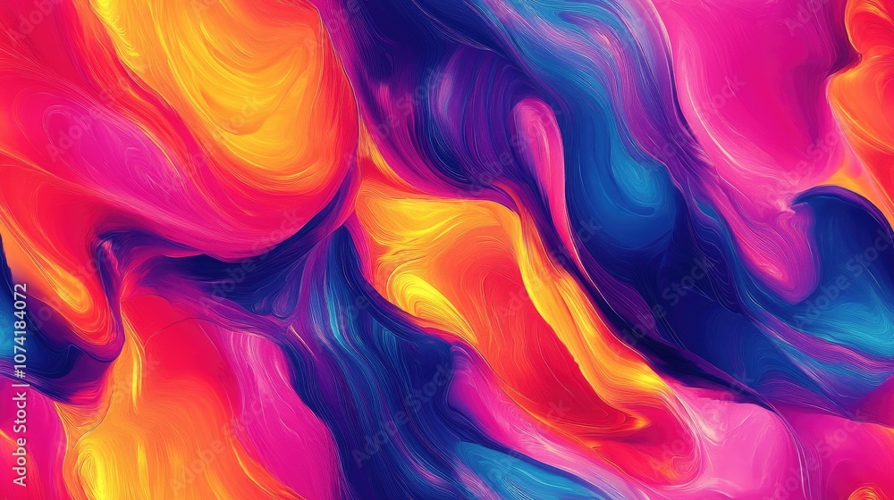 Seamless abstract texture pattern featuring layered shapes and vibrant colors for background design Seamless abstract texture pattern featuring layered shapes and vibrant colors for background design