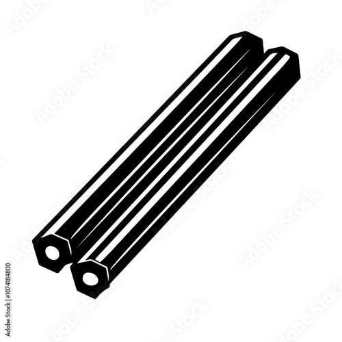 Steel Bar Vector Logo