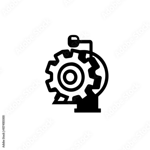 Stepper Motor Vector Logo