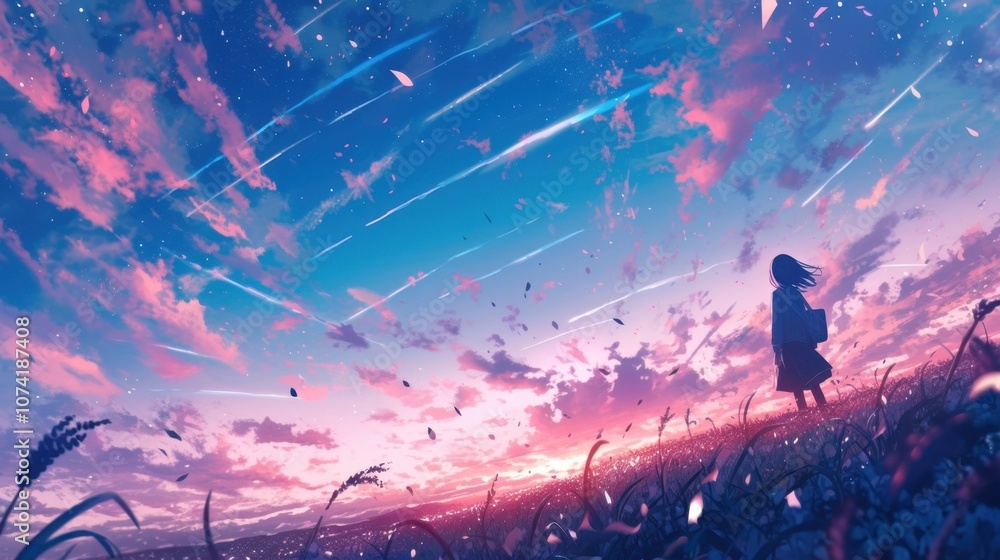 The sky was a canvas of endless possibilities with millions of tiny ling particles tered across it like a celestial confetti. The sky was a canvas of endless possibilities with millions of tiny ling particles tered across it like a celestial confetti.