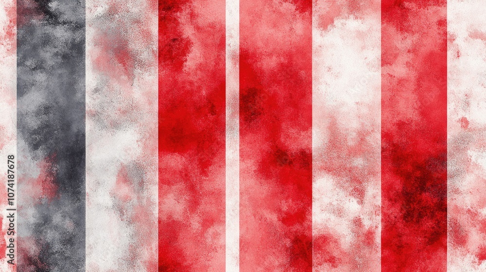 Colorful tie dye pattern featuring a blend of red and grey stripes with watercolor effects versatile textile design for fashion and home decor Colorful tie dye pattern featuring a blend of red and grey stripes with watercolor effects versatile textile design for fashion and home decor