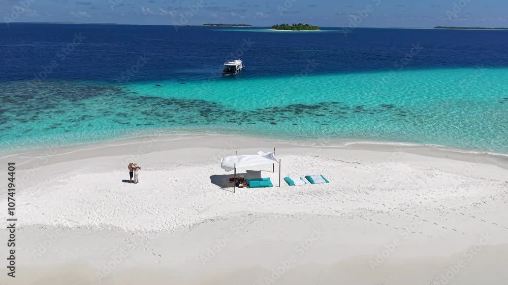 Aerial views of Gaafu Dhaalu Atoll Maguhdhuvaa Island, Maldives Aerial views of Gaafu Dhaalu Atoll Maguhdhuvaa Island, Maldives