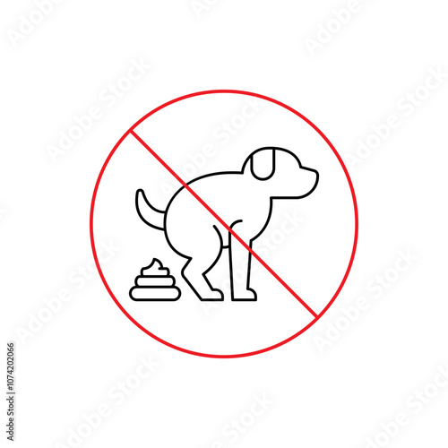 no dog poop icon