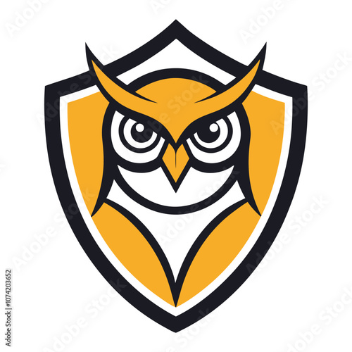 "Wise Owl mascot logo featuring a charming, intelligent owl with large, expressive eyes and glasses perched on its beak. Perfect for symbolizing knowledge, wisdom, and guidance."