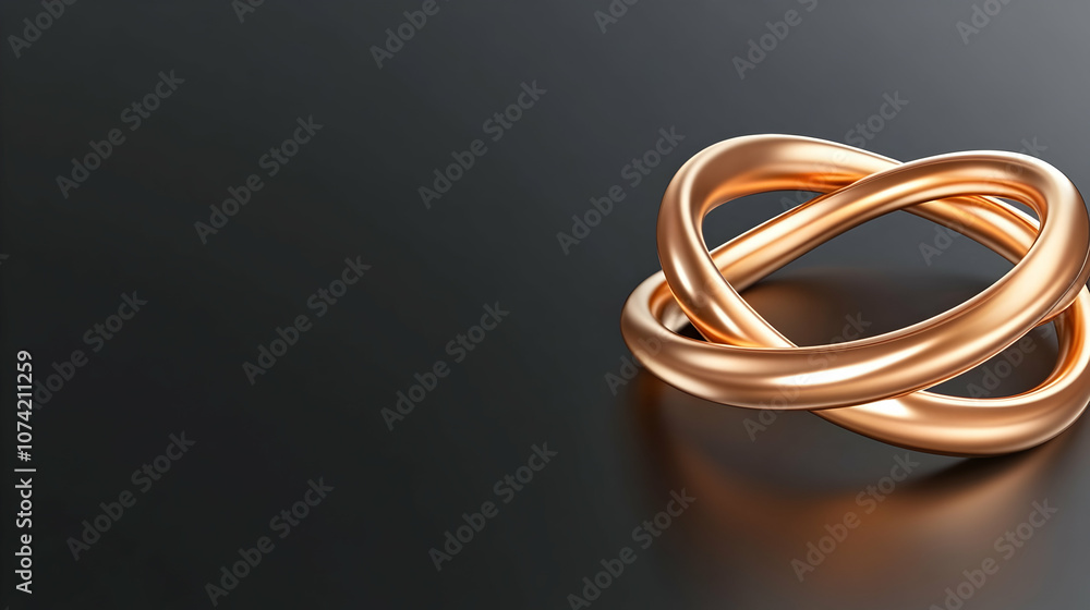 Gold ring frame on a black background. Metal circle border for awards. Luxury round shiny 3d banner Gold ring frame on a black background. Metal circle border for awards. Luxury round shiny 3d banner