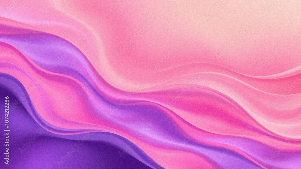 Abstract grainy background with gentle colored waves and lines, purple and pink colors, noise grain texture wallpaper design Abstract grainy background with gentle colored waves and lines, purple and pink colors, noise grain texture wallpaper design