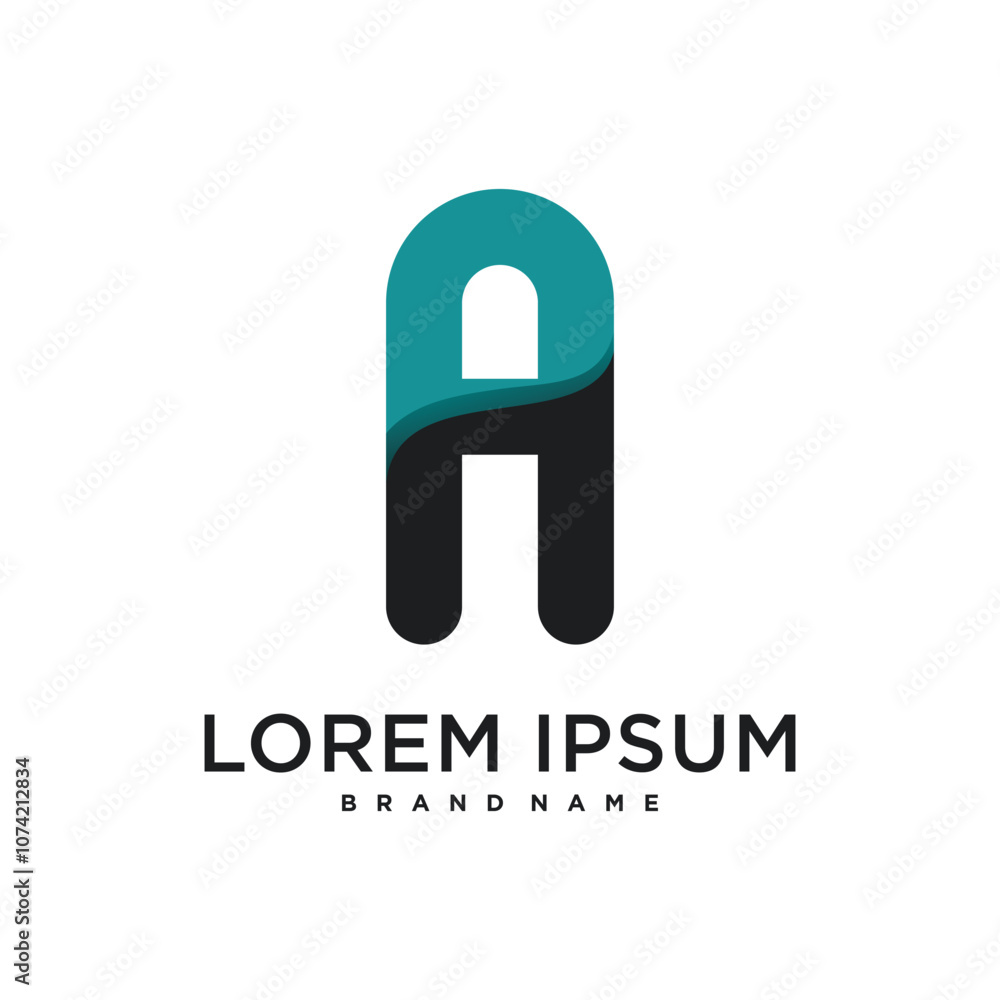 Unique modern letter A logo design. Premium Vector Unique modern letter A logo design. Premium Vector