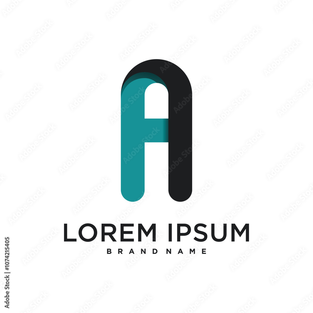 Unique modern letter A logo design. Premium Vector Unique modern letter A logo design. Premium Vector