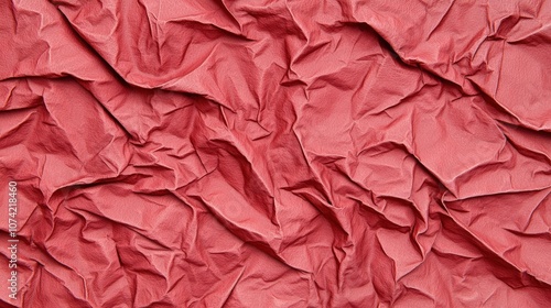 Wallpaper Mural Abstract Red Crumpled Paper Texture Background Torontodigital.ca