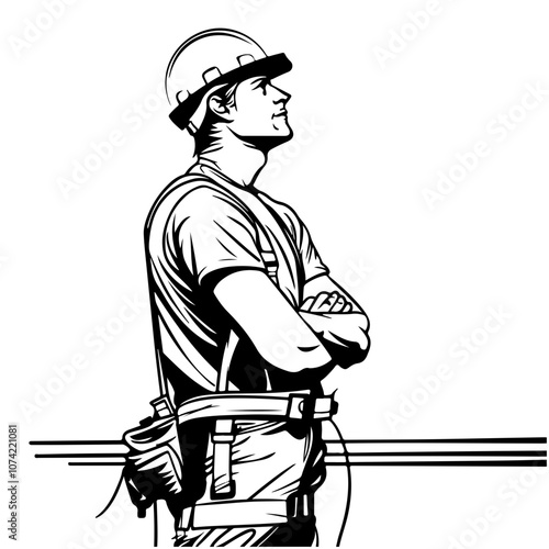 Structural Ironworker Vector Logo