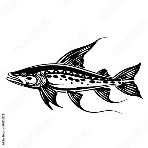 Sturgeon Vector Logo