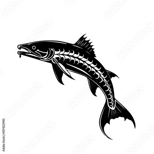 Sturgeon Vector Logo