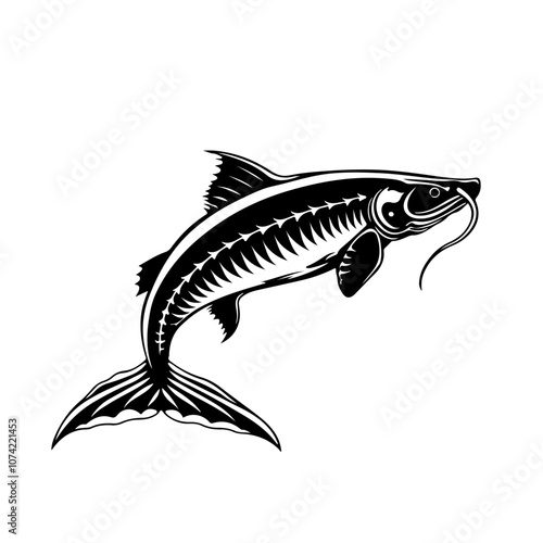 Sturgeon Vector Logo
