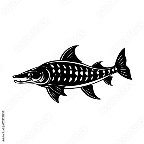 Sturgeon Vector Logo