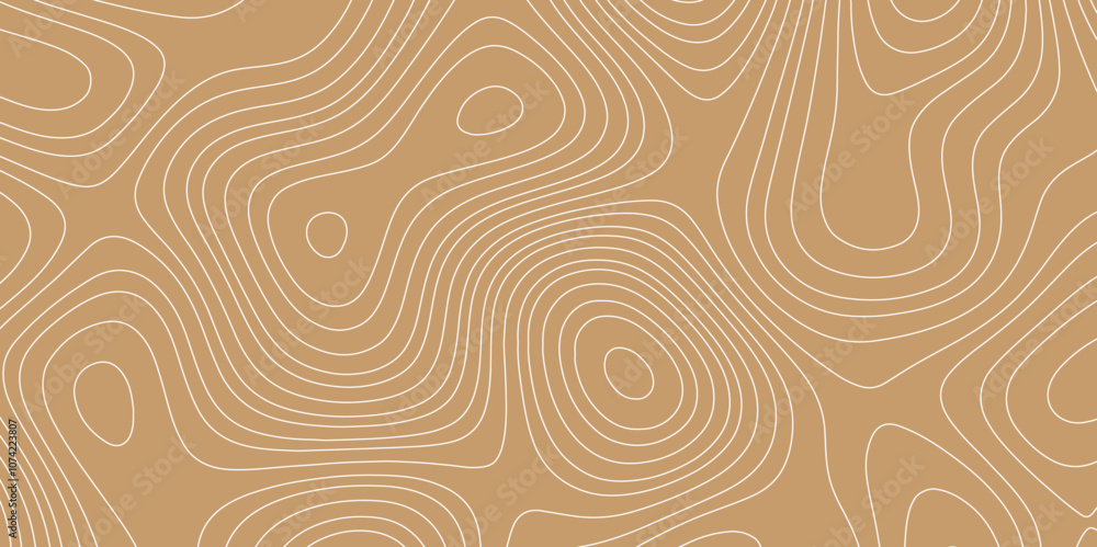 Topographic map background geographic line relief terrain map contours trail seamless ornament design, color contours topography stylized lines map wave curved reliefs abstract background. Topographic map background geographic line relief terrain map contours trail seamless ornament design, color contours topography stylized lines map wave curved reliefs abstract background.