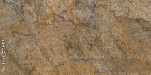 Structure of grungy marble natural pattern rusty rough texture of gray-black and orange granite stone, scratches stone texture colors rustic surface floor tile ceramic wall rock design and background.