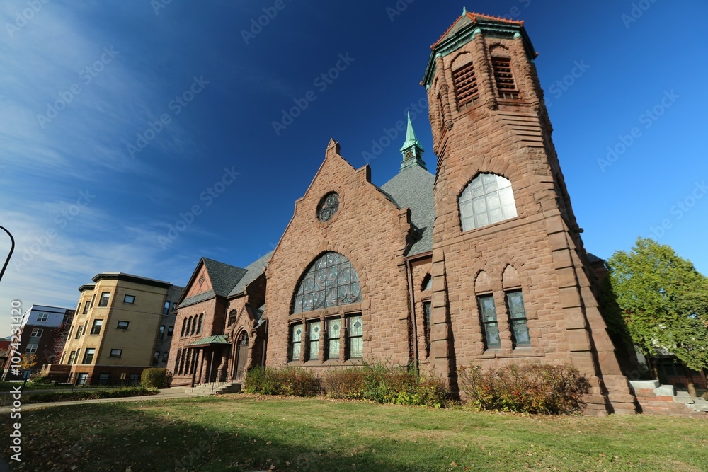 Fototapeta premium Straight Gate Church, Minneapolis, Minnesota