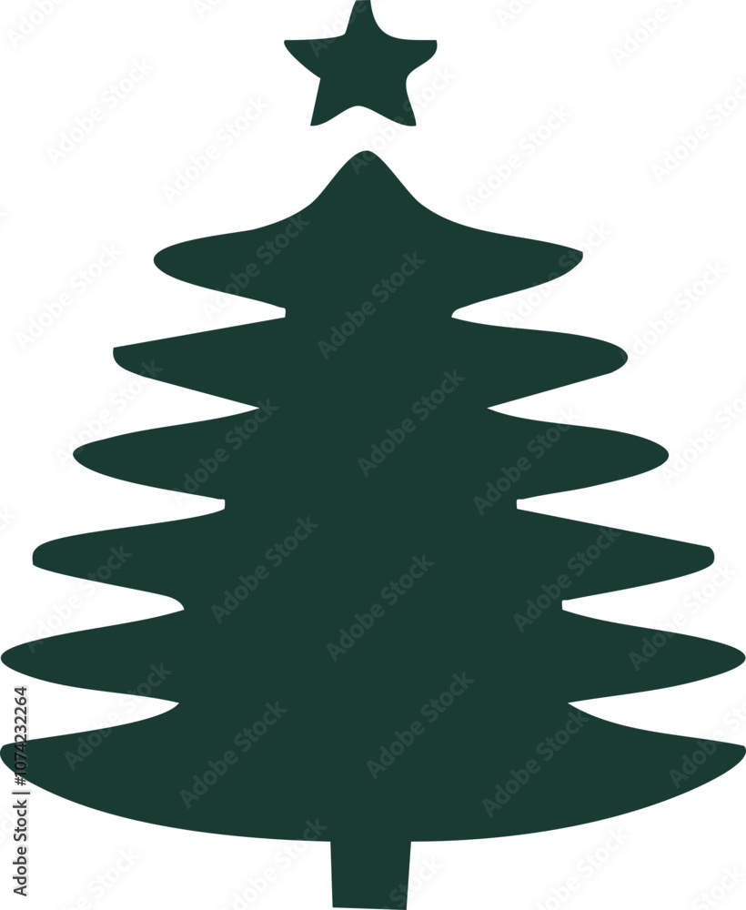 Hand Drawn Christmas Tree Designs Hand Drawn Christmas Tree Designs
