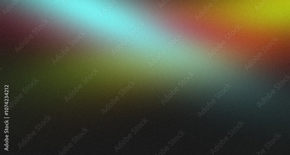 Vibrant color grainy gradient backdrop design. Abstract blue green red orange black color noisy gradient, glowing color flow, bright, shine, website header design, poster or banner Vibrant color grainy gradient backdrop design. Abstract blue green red orange black color noisy gradient, glowing color flow, bright, shine, website header design, poster or banner