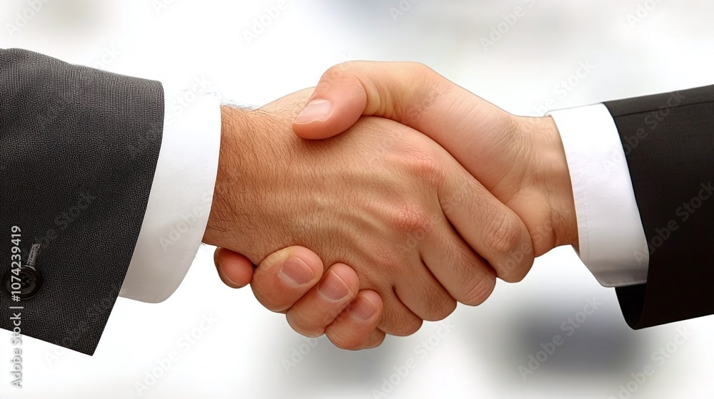 Professional businessmen shaking hands in an office, symbolizing collaboration, trust, and teamwork for business success and satisfaction. Ideal for partnership and agreement concepts. Professional businessmen shaking hands in an office, symbolizing collaboration, trust, and teamwork for business success and satisfaction. Ideal for partnership and agreement concepts.