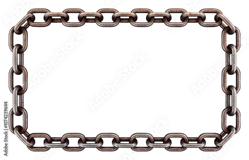 chain frame background photo