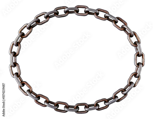 chain frame background