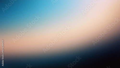 Abstract Blurred Background of Blue and Orange