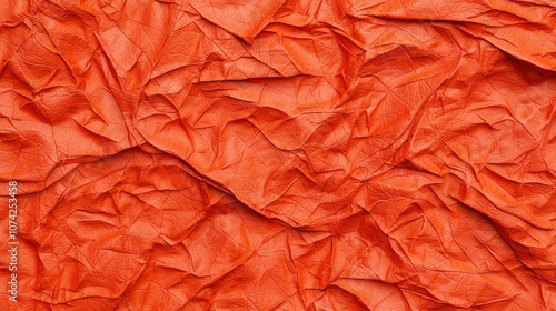 Wallpaper Mural Abstract Crumpled Orange Paper Texture Background Torontodigital.ca