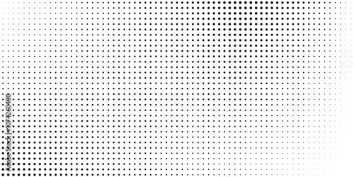 grunge Halftone white and black dots pattern and black gradient grunge texture background. Dotted line comic sport style vector illustration