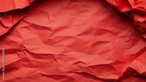 Wallpaper Mural Crumpled Red Paper Texture Background   Abstract Design Element Torontodigital.ca