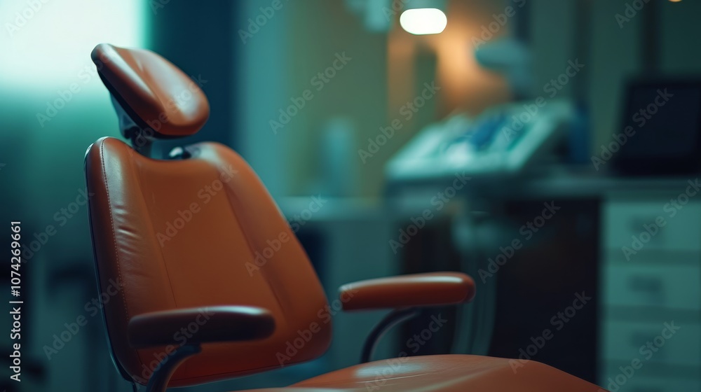 Medical dentist chair. Dental advertising Medical dentist chair. Dental advertising