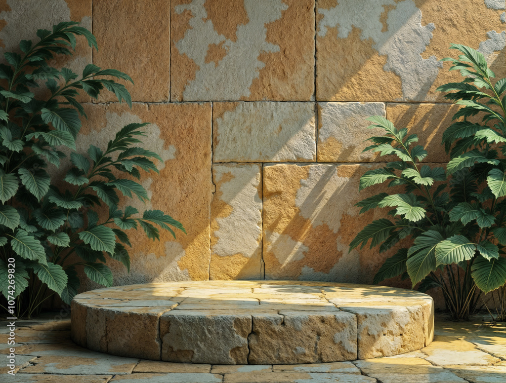 Obraz premium display purposes the podium